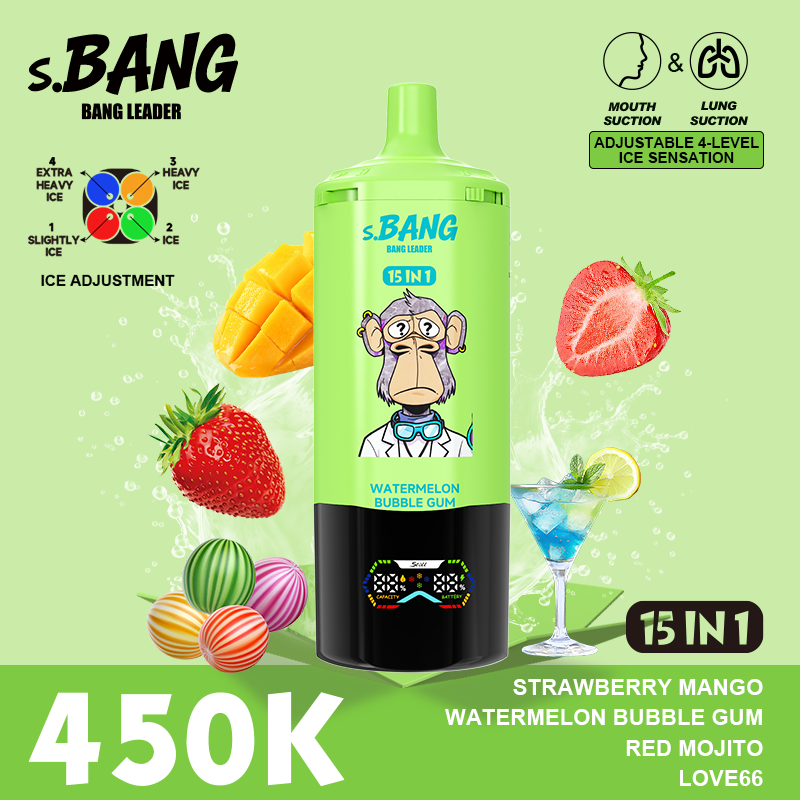 🔥Bang 450K Puffs 15-in-1 Prefilled Vape🔥