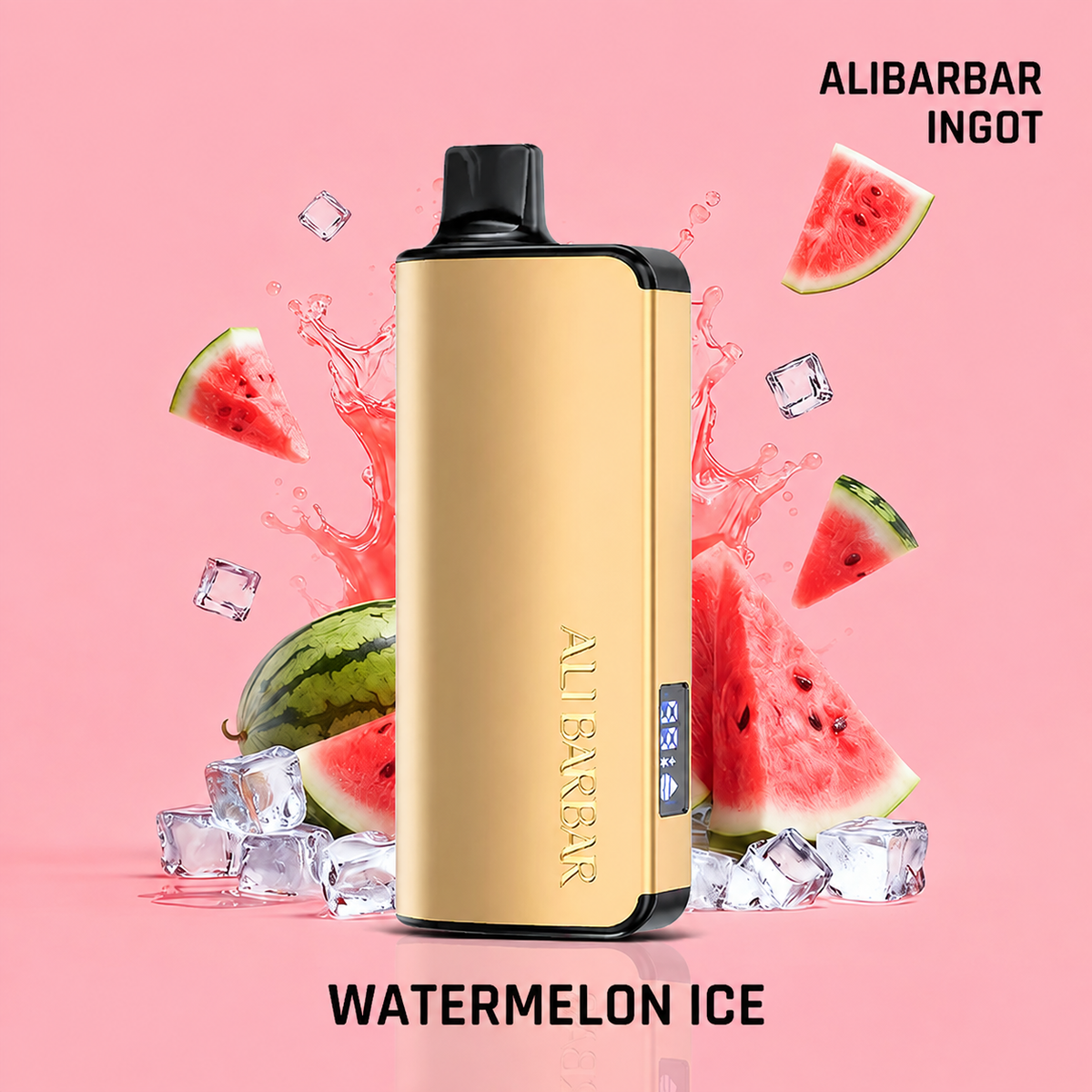 ALIBARBAR INGOT 9000-STRAWBERRY WATERMELON
