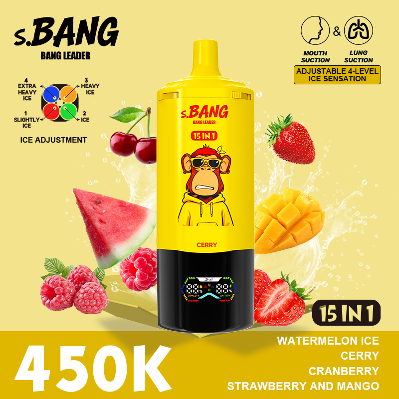 🔥Bang 450K Puffs 15-in-1 Prefilled Vape🔥