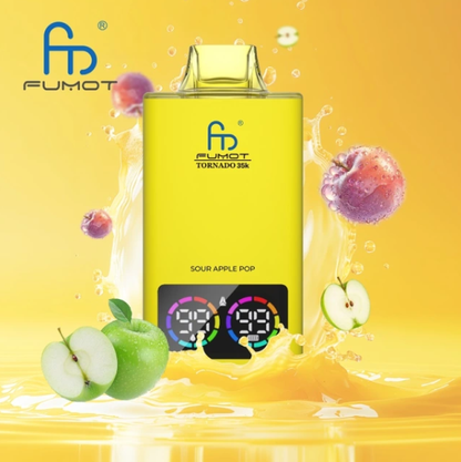 🍉🍓❄️Fumot Tornado 35K – 35,000 Puffs Disposable Vape | Maximum Enjoyment