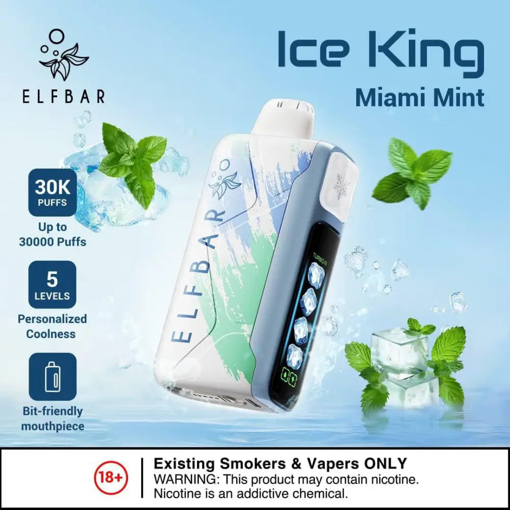 ELFBAR ICE KING 30000 PUFFS DISPOSABLE VAPE