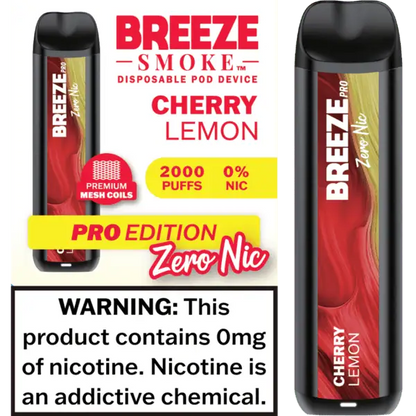 Breeze Smoke Pro Edition 2000 Puffs Disposable Vape Device