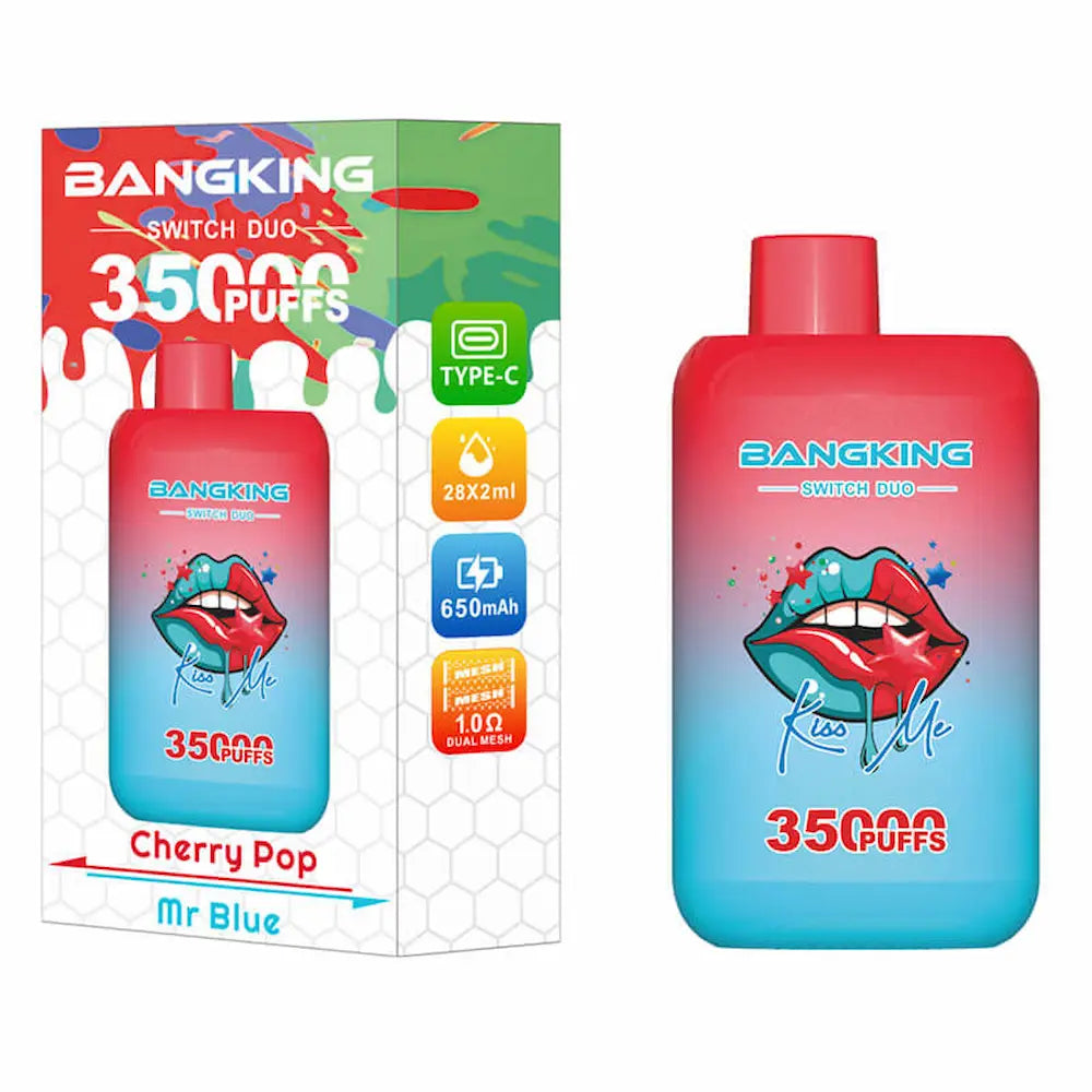 Bang King Switch Dou 35000 35K Puffs Dual Flavor Vape