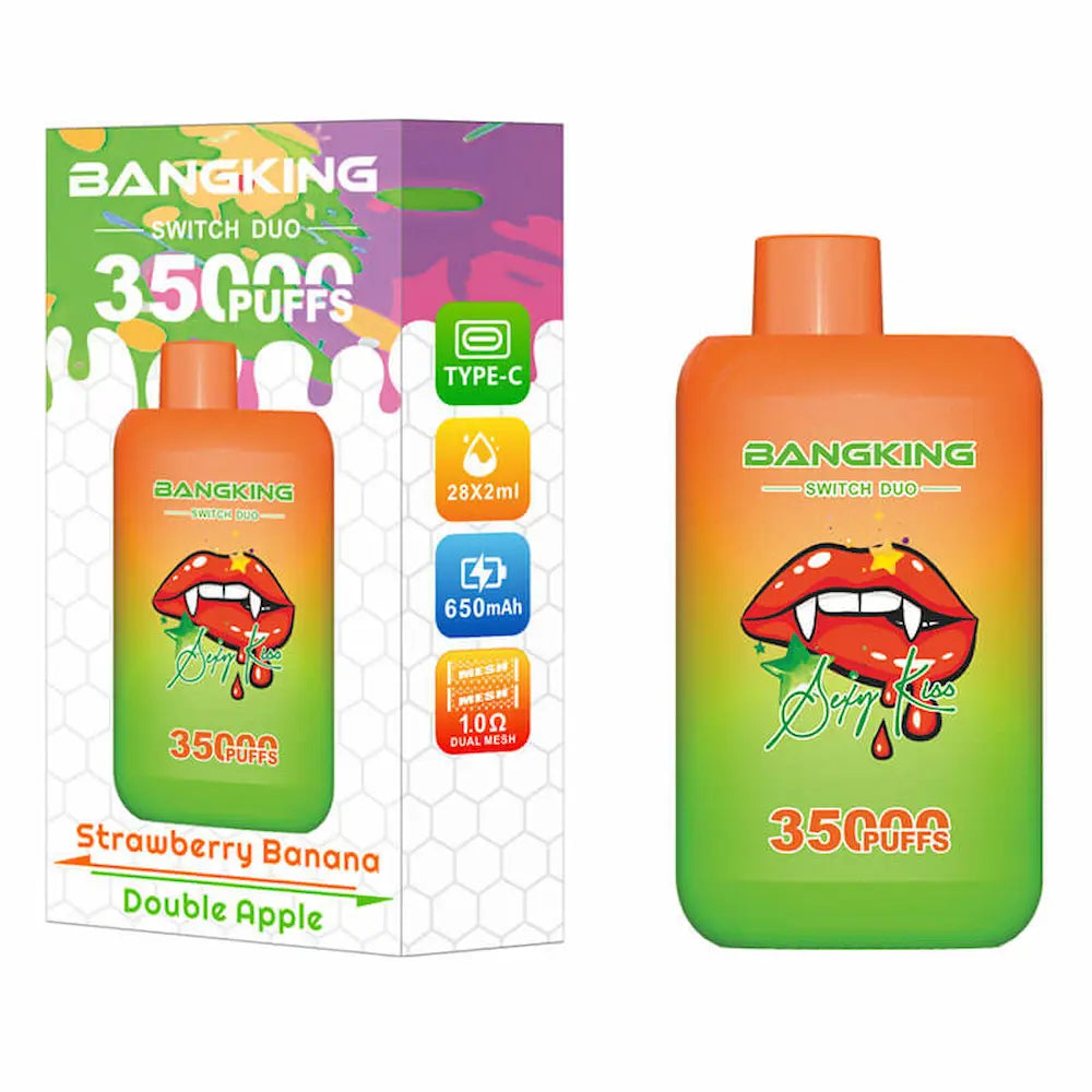 Bang King Switch Dou 35000 35K Puffs Dual Flavor Vape