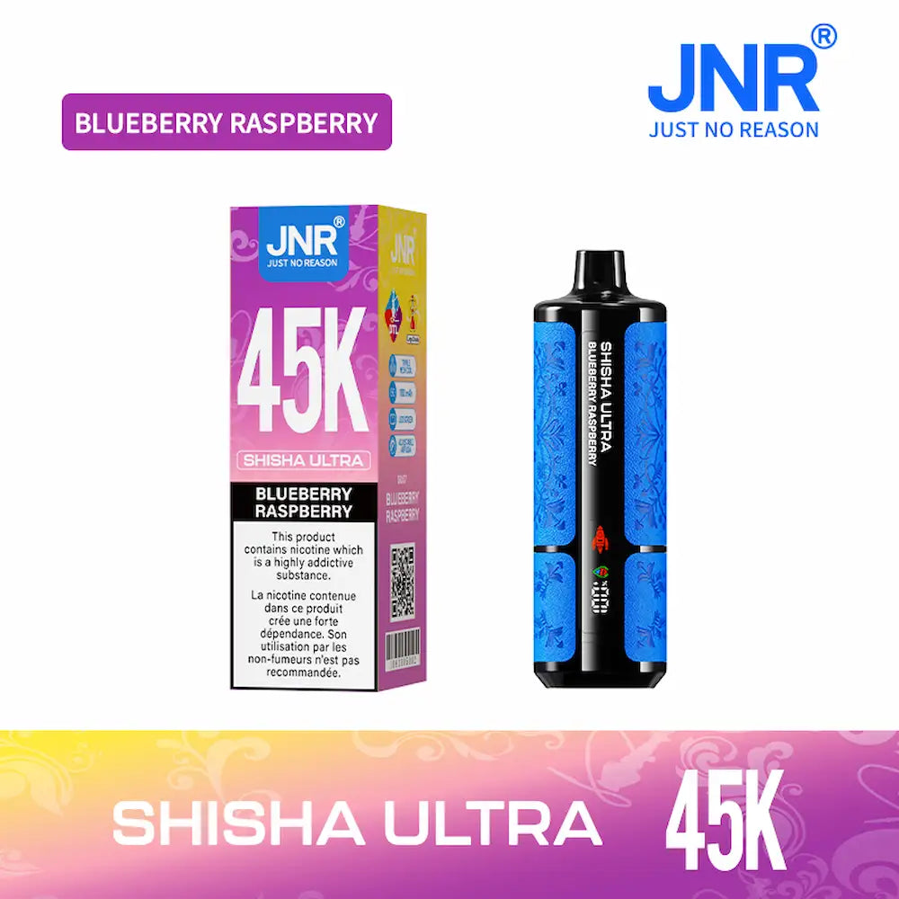 JNR SHISHA ULTRA 45000 45K Puffs Disposable Vape