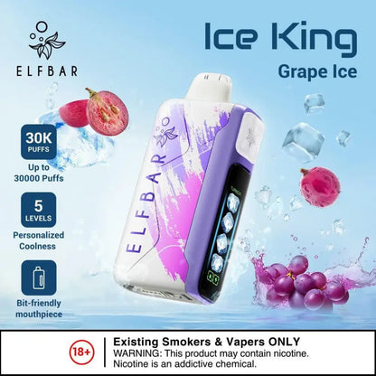ELFBAR ICE KING 30000 PUFFS DISPOSABLE VAPE