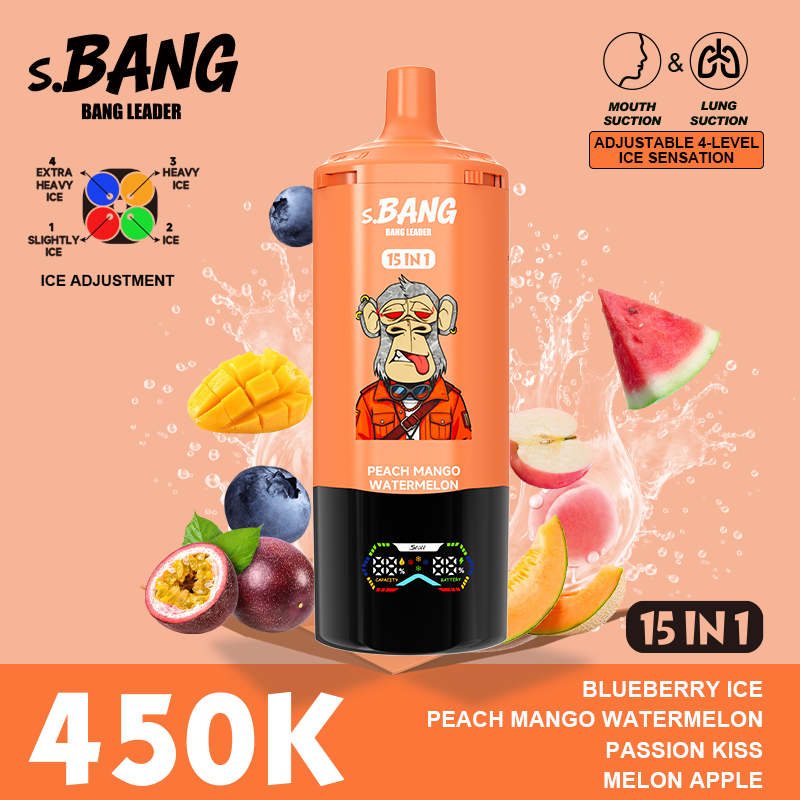 🔥Bang 450K Puffs 15-in-1 Prefilled Vape🔥