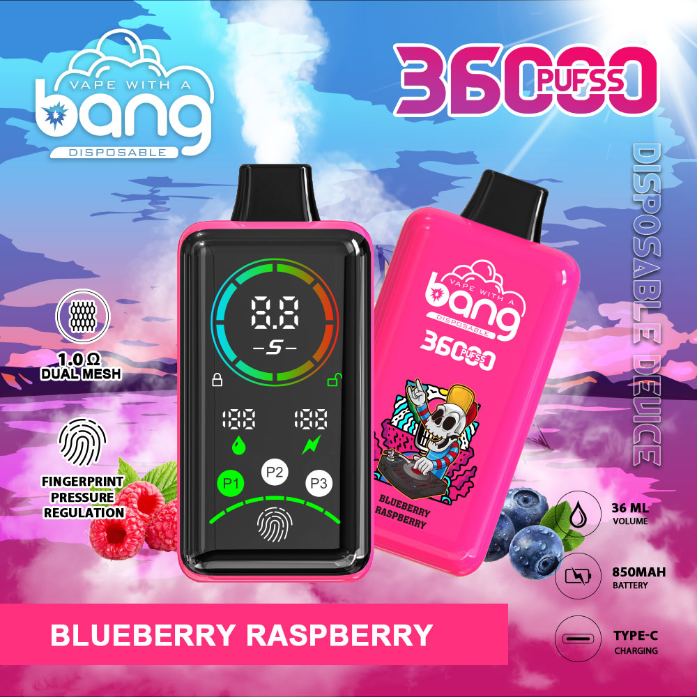 Bang 36000 Power Advanced Fingerprint Power Regulation 36K Puffs Disposable Vape