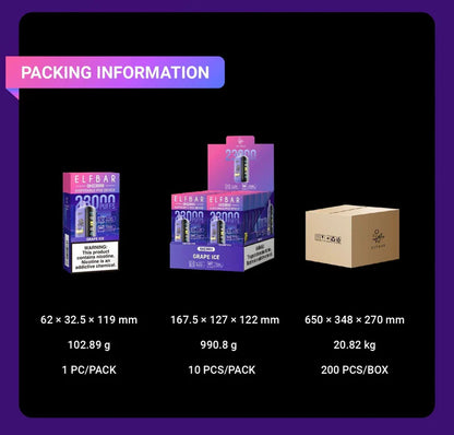 Elf Bar GH23000 Disposable Vape