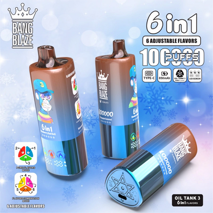 Bang Blaze 100K Puffs 6in1 Vape