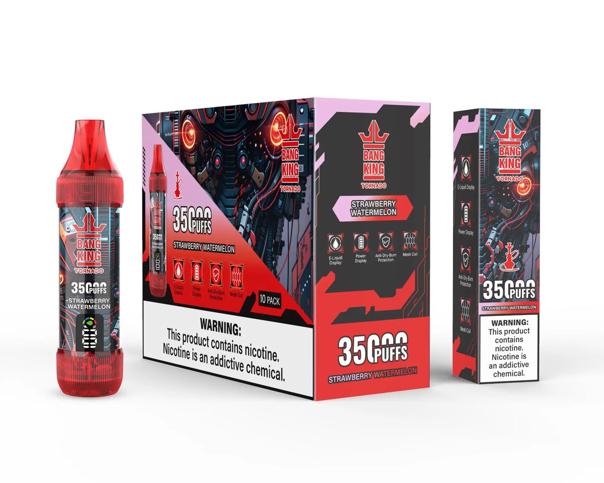 Bang King Tornado 35K Puffs Disposable Vape Pen 23ml 0-5% Nicotine