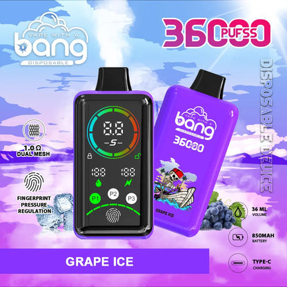Bang 36000 Power Advanced Fingerprint Power Regulation 36K Puffs Disposable Vape