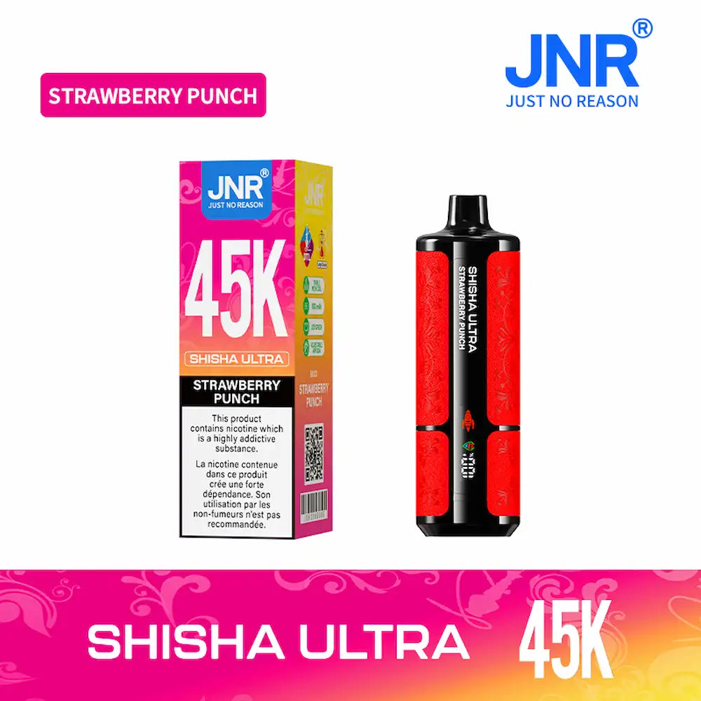 JNR SHISHA ULTRA 45000 45K Puffs Disposable Vape