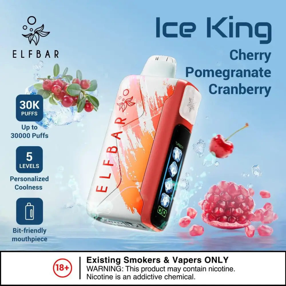 ELFBAR ICE KING 30000 PUFFS DISPOSABLE VAPE