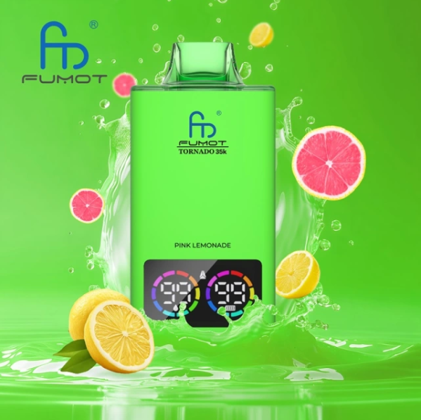 🍉🍓❄️Fumot Tornado 35K – 35,000 Puffs Disposable Vape | Maximum Enjoyment