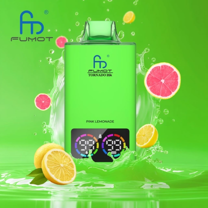 🍉🍓❄️Fumot Tornado 35K – 35,000 Puffs Disposable Vape | Maximum Enjoyment