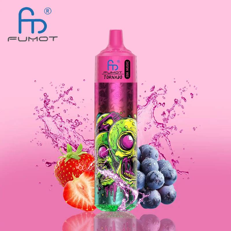 🔥Fumot Randm Tornado 30,000 Puffs – Ultimate Performance!🍇🍉🍋