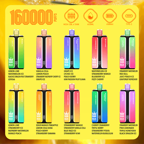 Bang Box 160K Disposable Vape