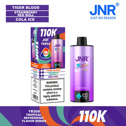 JNR TRIPLE 3-in-1 110000 110K Puffs Disposable Vape