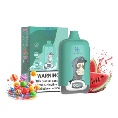 ⭐ Fumot Tornado Digital Box 12K – Disposable Vape with 50+ Flavors 🍇🍉🍋