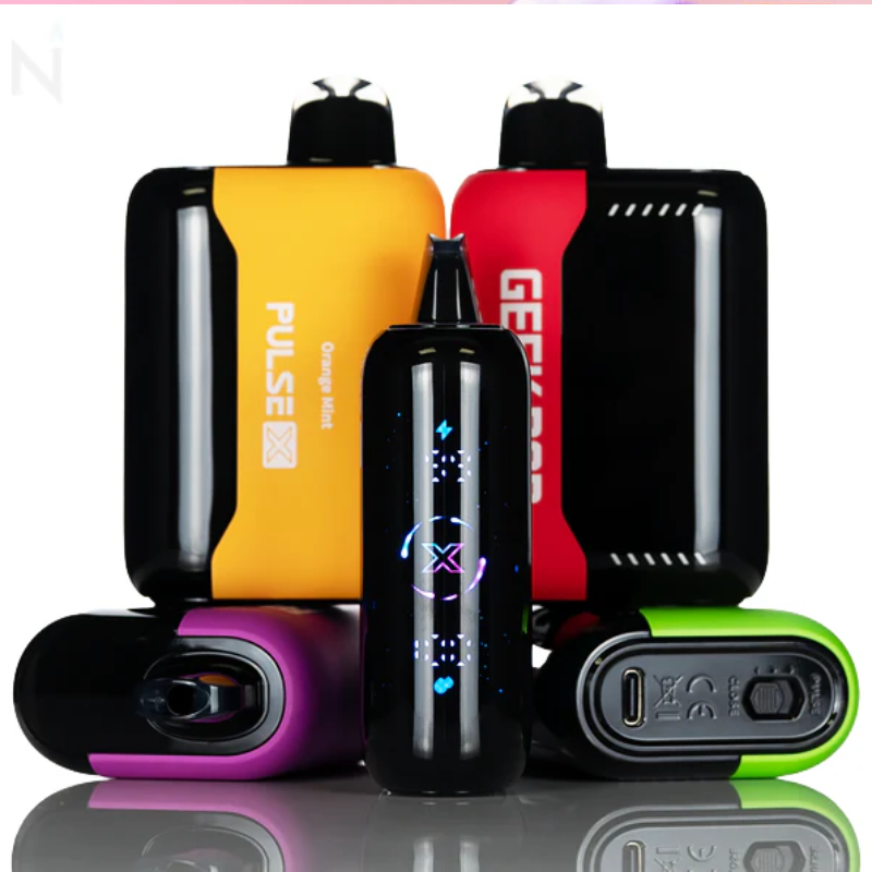 🔥 NEU! GEEK BAR Pulse X – 25,000 Puffs | 3D Display & Intense Flavor🍉🍓🍇
