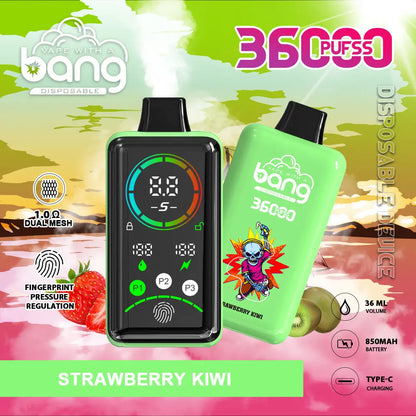 Bang 36000 Power Advanced Fingerprint Power Regulation 36K Puffs Disposable Vape