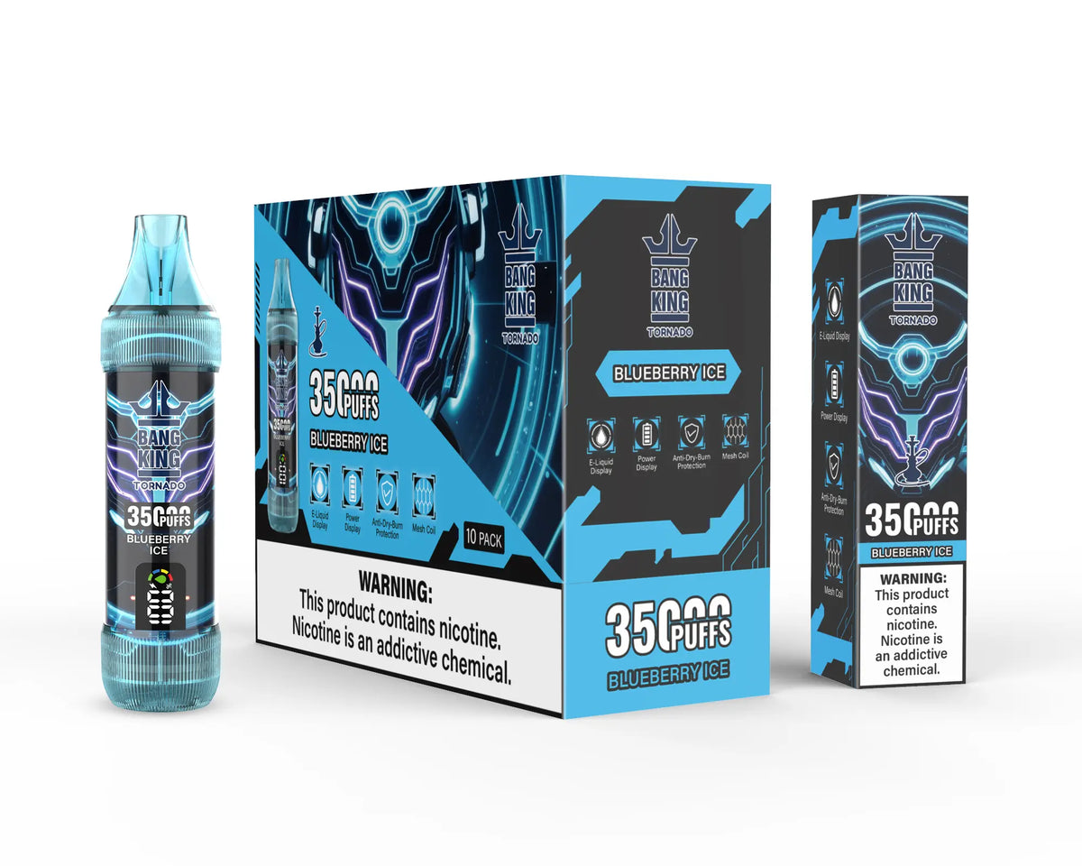 Bang King Tornado 35000 35K Puffs Original LED Display Edition Disposable Vape Pen
