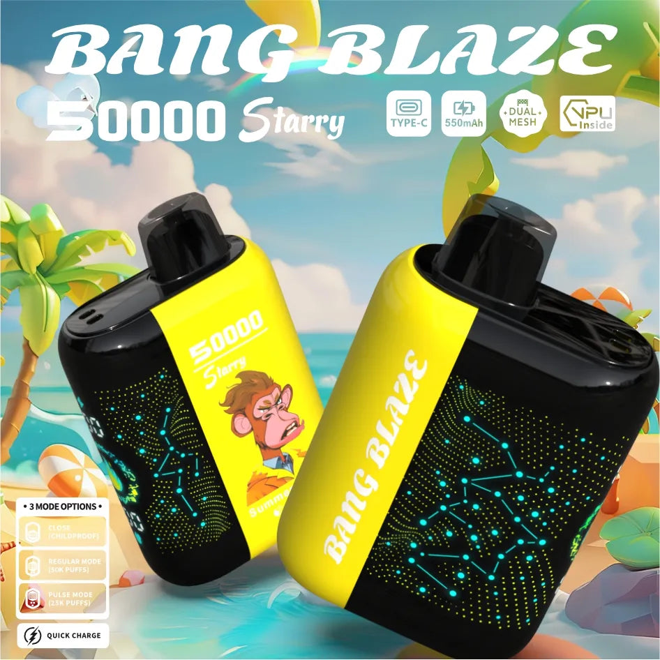 Bang Blaze 50000 Puffs – Starry Screen Disposable Vape