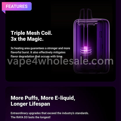 Elf Bar Raya D3 25000 Puffs Disposable Vape