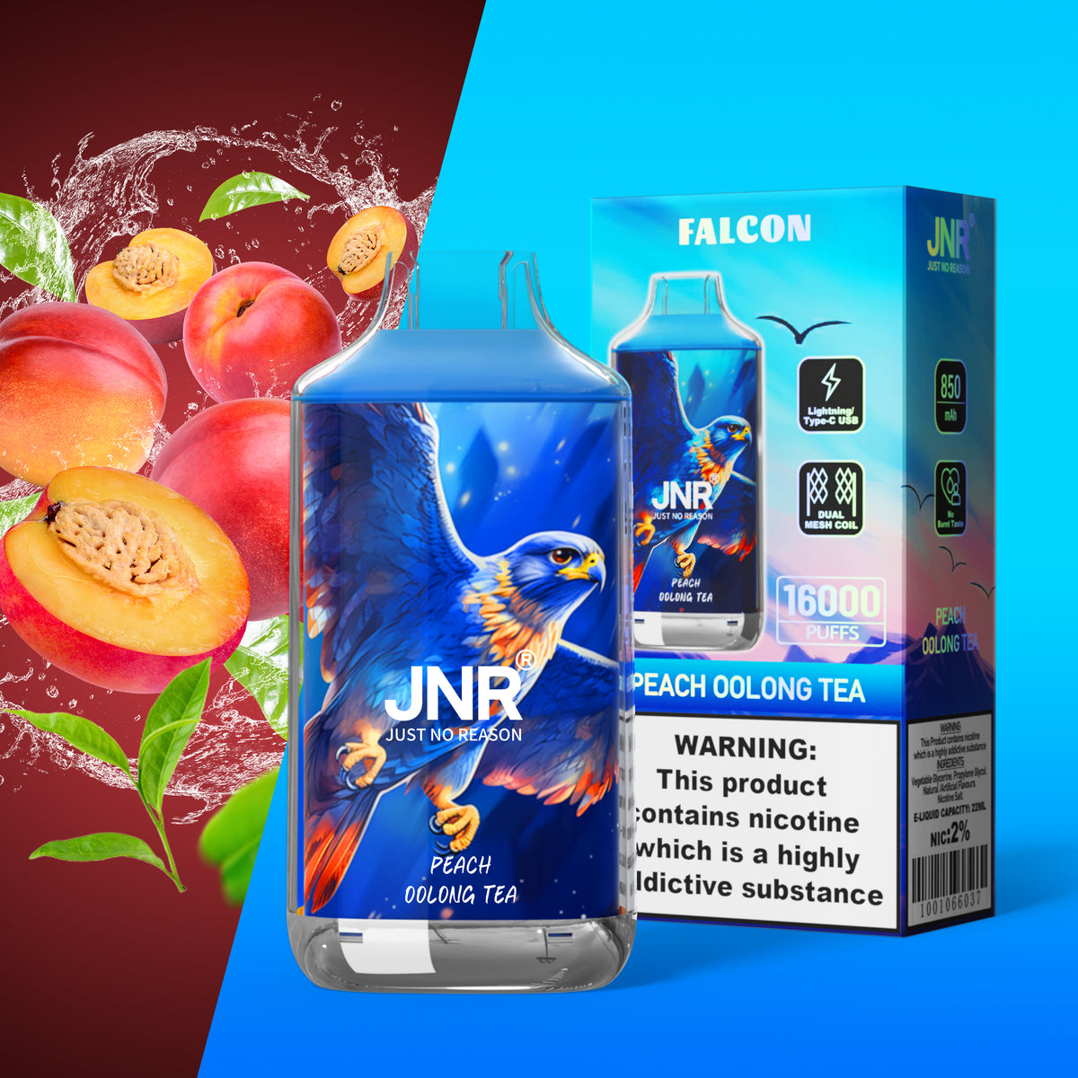 JNR FALON 16000 16K Puffs Original Edition Disposable Vape