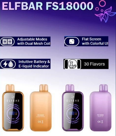 Elf Bar FS18000 Disposable Vape