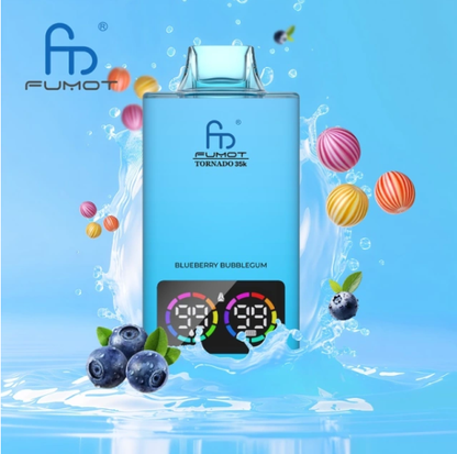 🍉🍓❄️Fumot Tornado 35K – 35,000 Puffs Disposable Vape | Maximum Enjoyment