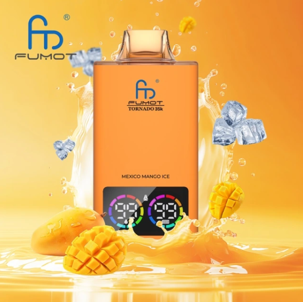 🍉🍓❄️Fumot Tornado 35K – 35,000 Puffs Disposable Vape | Maximum Enjoyment