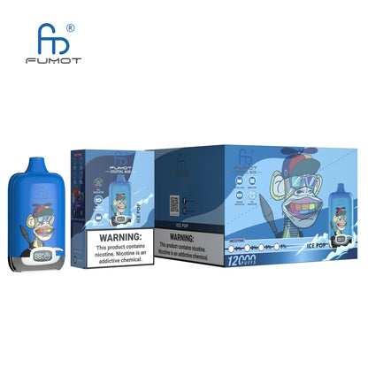 Fumot Randm Digital Box 12000 Puffs Disposable Vape