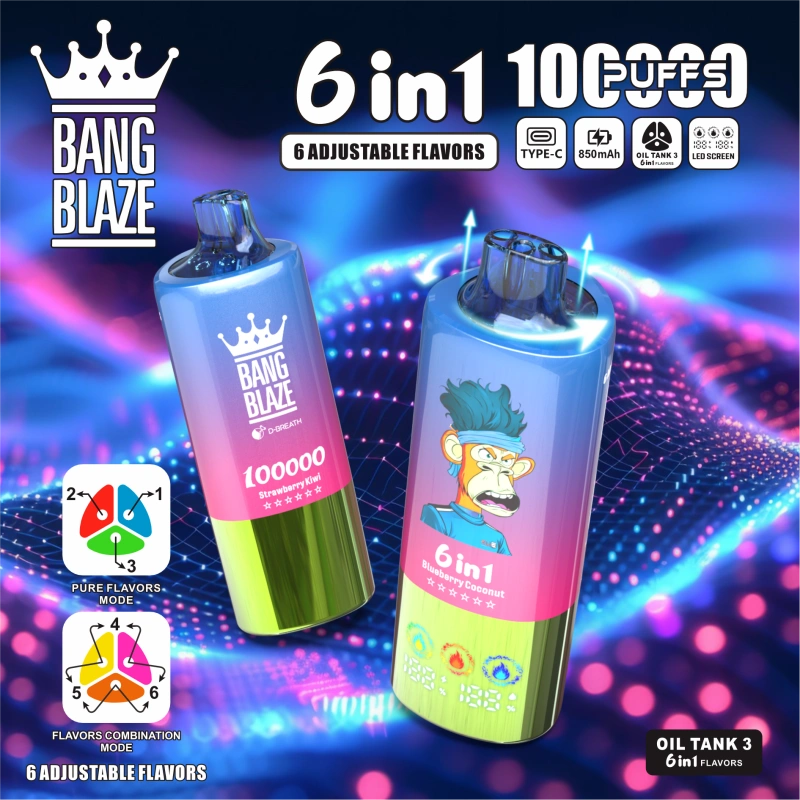 Bang Blaze 100K Puffs 6in1 Vape