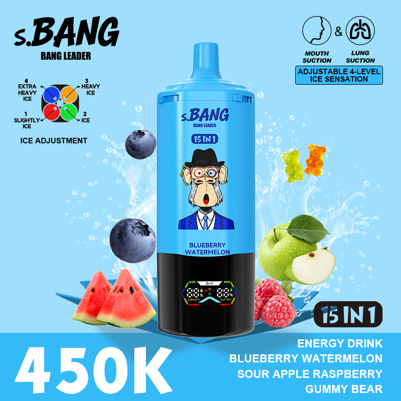 🔥Bang 450K Puffs 15-in-1 Prefilled Vape🔥
