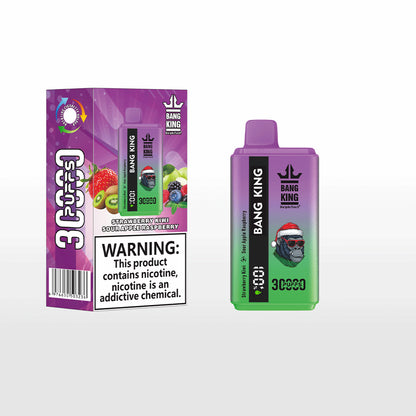 Bang 30000 30k Puffs 0% 2% 3% 5% Nicotine Double Taste  LCD Display Disposable Vape