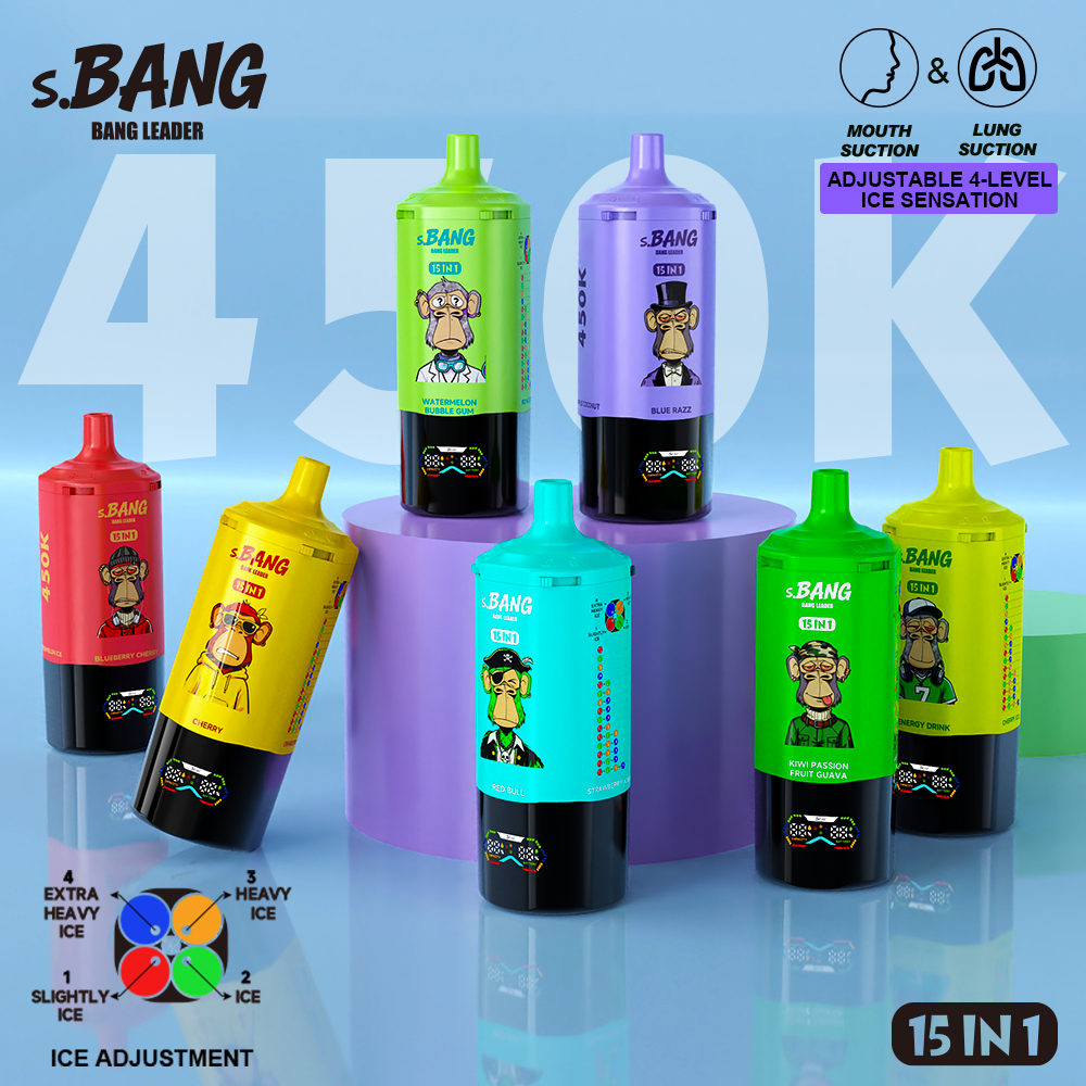 🔥Bang 450K Puffs 15-in-1 Prefilled Vape🔥