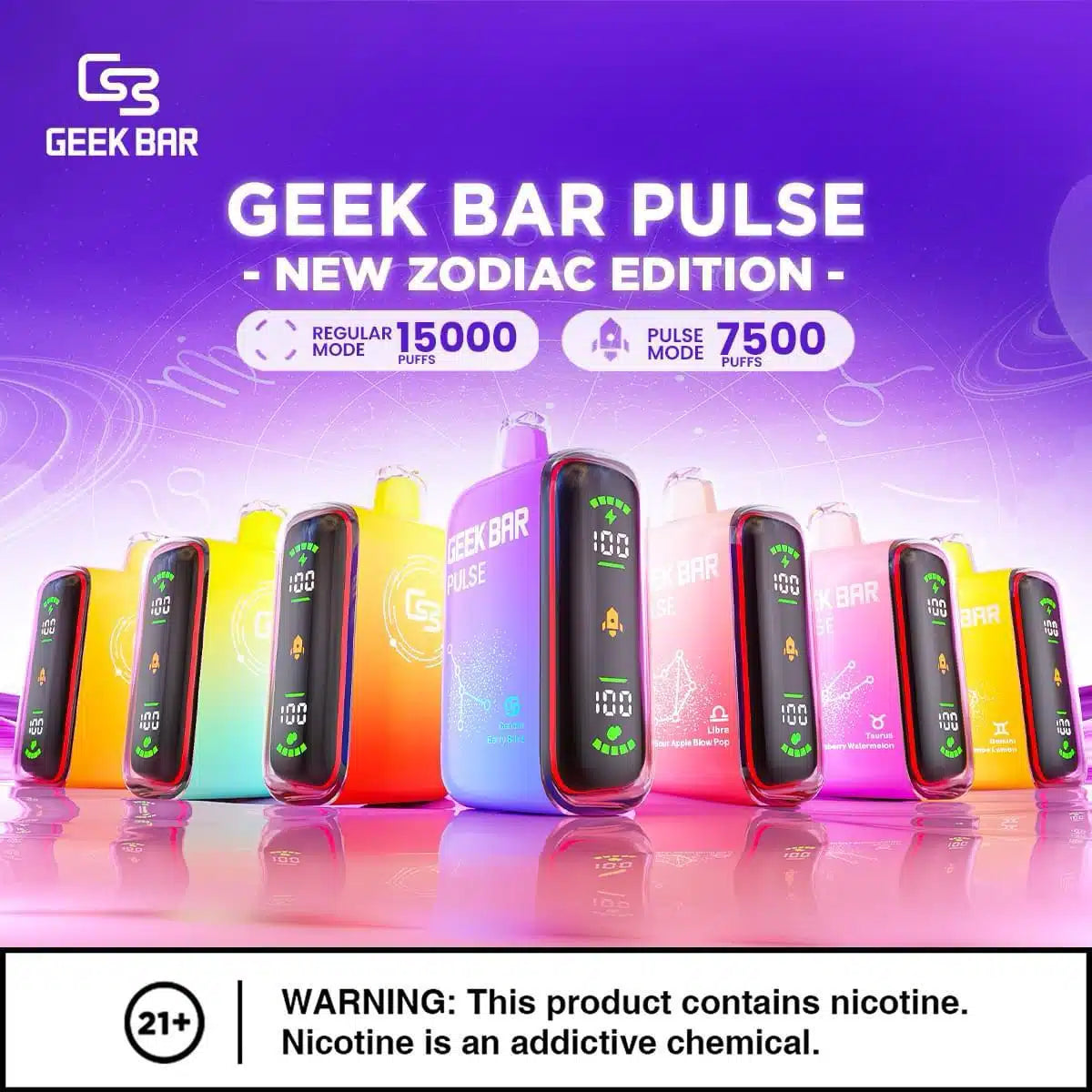 Geek Bar Pulse 15000 Puffs Favorable Price Disposable Vape