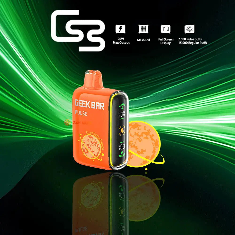 GEEK BAR PULSE 15000 Puffs Dual Mesh Disposable Vape Electronic Cigarette Pod