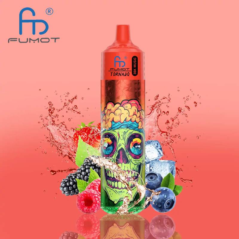 🔥Fumot Randm Tornado 30,000 Puffs – Ultimate Performance!🍇🍉🍋