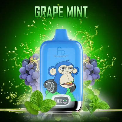 ⭐ Fumot Tornado Digital Box 12K – Disposable Vape with 50+ Flavors 🍇🍉🍋