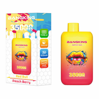 Bang King Switch Dou 35000 35K Puffs Dual Flavor Vape
