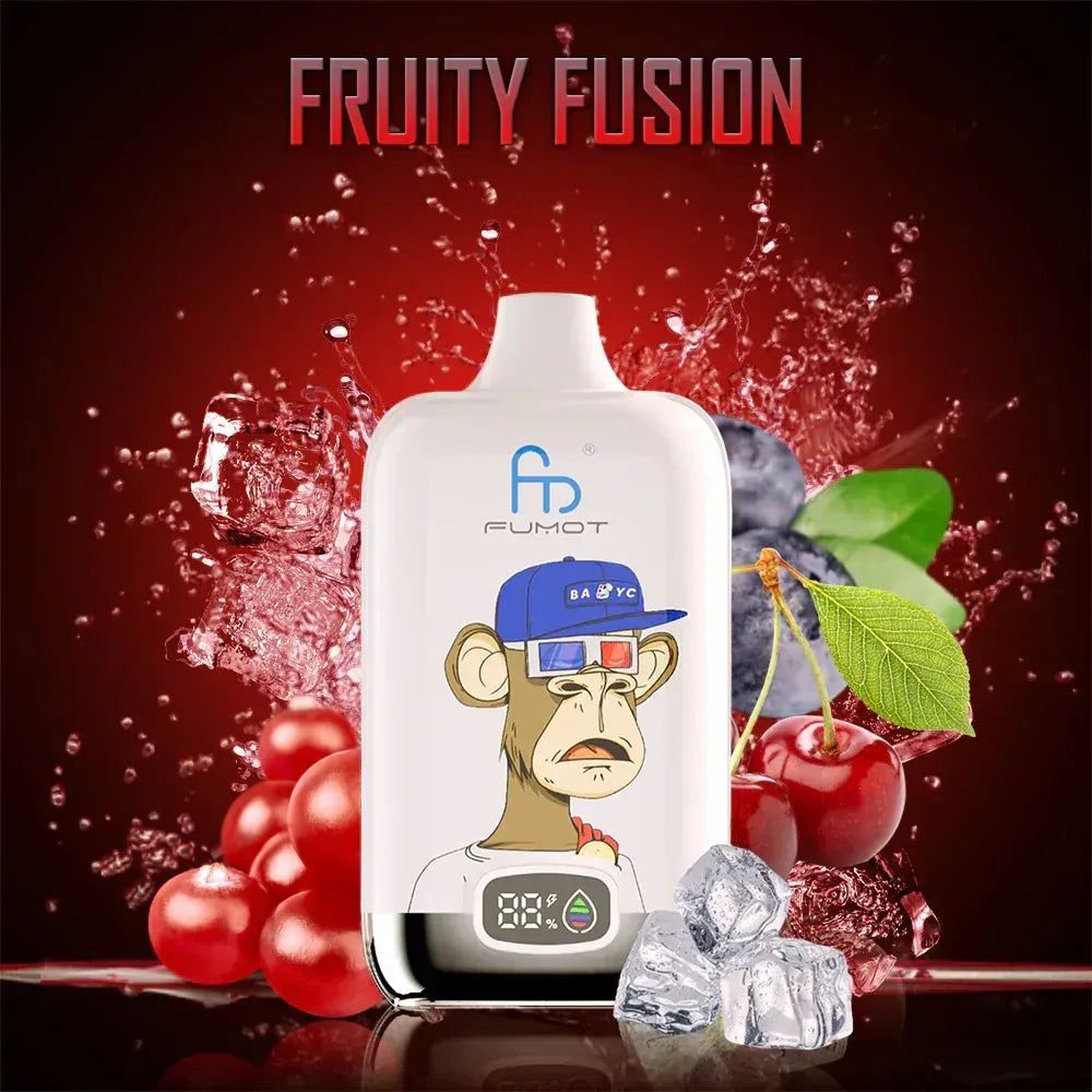 ⭐ Fumot Tornado Digital Box 12K – Disposable Vape with 50+ Flavors 🍇🍉🍋