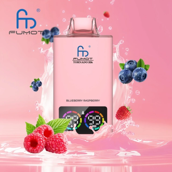 🍉🍓❄️Fumot Tornado 35K – 35,000 Puffs Disposable Vape | Maximum Enjoyment
