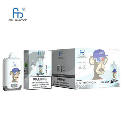 Fumot Randm Digital Box 12000 Puffs Disposable Vape
