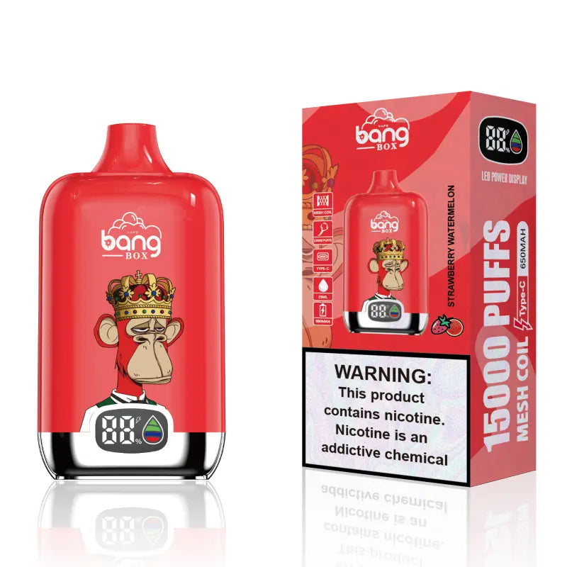 Bang Box 15000 15k Puffs Disposable Vape with Screen