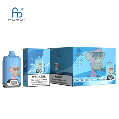 Fumot Randm Digital Box 12000 Puffs Disposable Vape