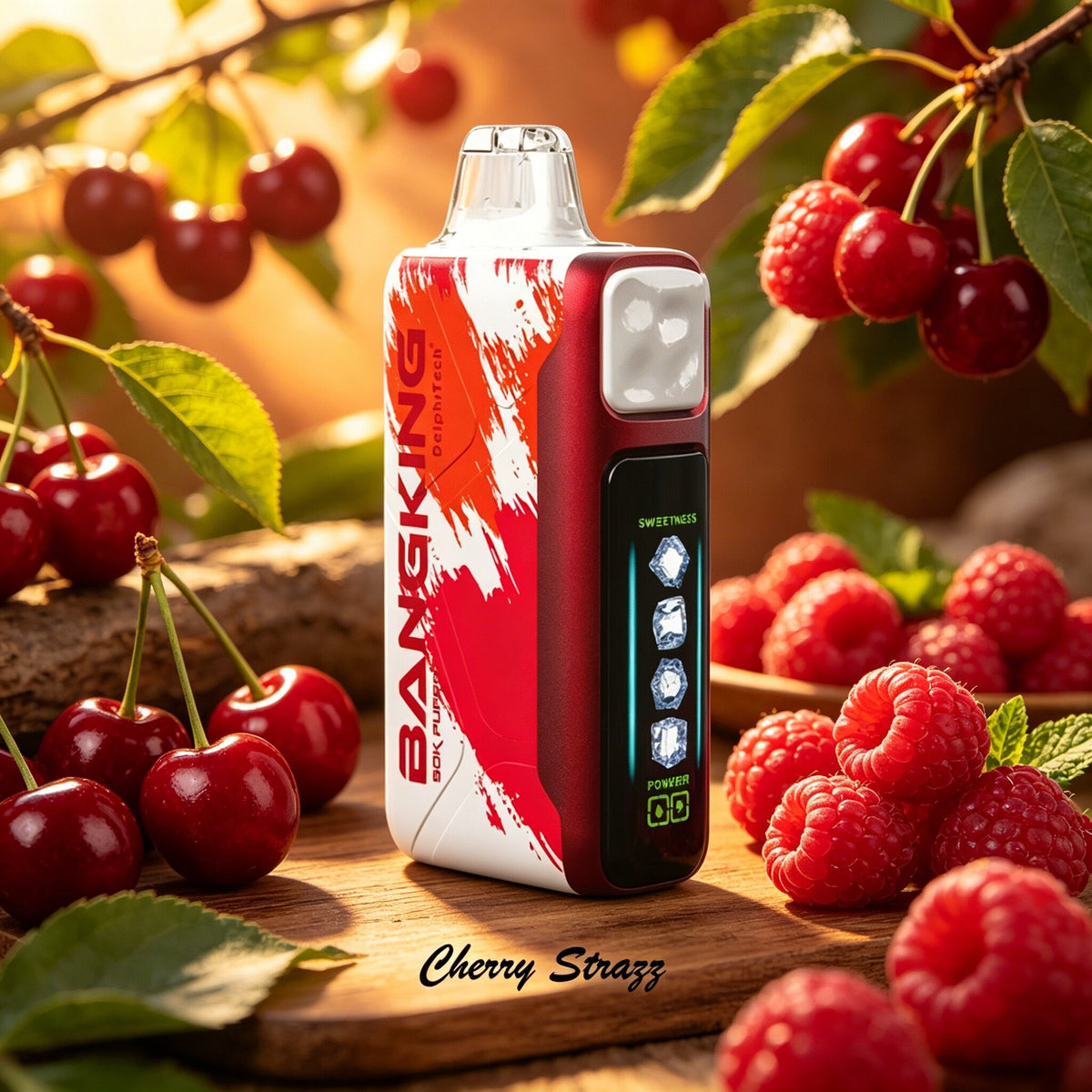 Bang King Ice Cool 60000 60K Puffs Adjustable Ice Level LED Display Disposable Vape Japan warehouse