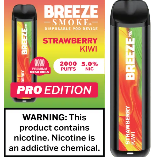 Breeze Smoke Pro Edition 2000 Puffs Disposable Vape Device